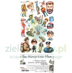 Zestaw dodatków Craft O'Clock The November Man Work Man