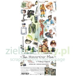 Zestaw dodatków Craft O'Clock The November Man Mix męskie hobby