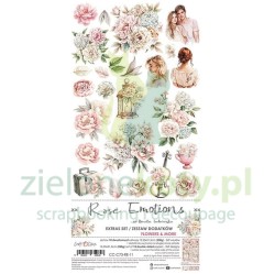 Zestaw dodatków Craft O'Clock Rose Emotions Flowers & More