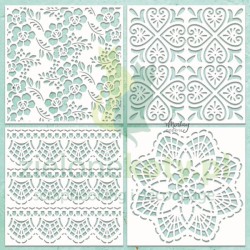 Wycinanka tekturka Mintay Chippies Dekory 4szt