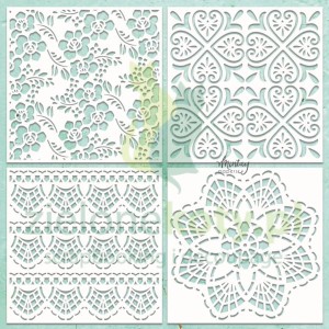 Wycinanka tekturka Mintay Chippies Dekory 4szt