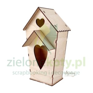 Sklejka Baza Mintay Woodies Budka Dla Ptaków 25cm