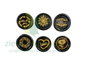 Zestaw pieczęci do wosku Stamperia Wax and Seals Everyday