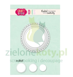 Wykrojnik Craft&you Mini Doily serwetka 6,4cm 
