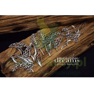 Wycinanka SnipArt Meadow Dreams Konwalie ażurowe