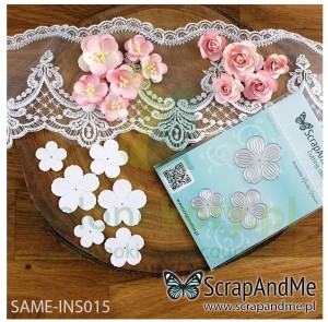 Wykrojnik ScrapAndMe Kwiaty płatki