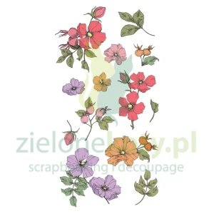 Stempel Sizzix Wildflower Botanicals kwiaty