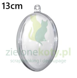 Jajko akrylowe plexi 13cm 