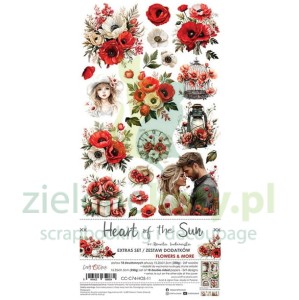 Zestaw dodatków Craft O'Clock Heart Of The Sun Flowers & More