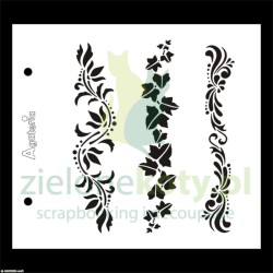 Szablon maska Agateria 14x15,5cm dekory x