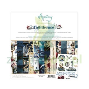 Zestaw papierów 20x20 Mintay Lighthouse