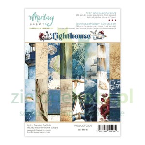 Zestaw papierów 15x20cm Mintay Lighthouse uzupełniający