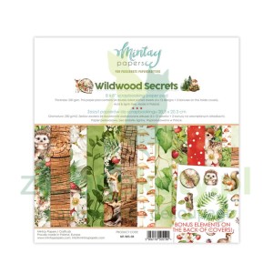 Zestaw papierów 20x20 Mintay Wildwood Secrets x