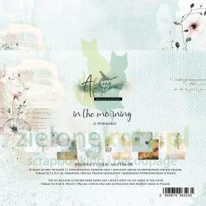 Zestaw papierów 20x20 Alchemy Of Art In the morning / O poranku