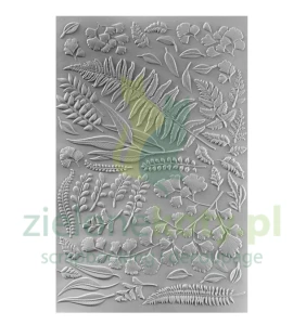 Folder do embosingu 3D Spellbinders A5/DL Field Notes liście