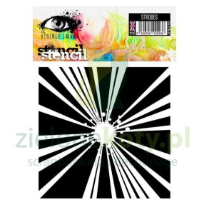 Szablon maska Visible Image 15x15 cm Strobes lasery promienie