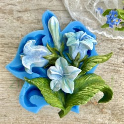 Forma foremka silikonowa Mila Project Narożnik z dzwoneczków