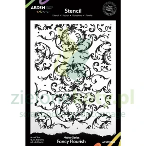 Szablon maska Arden Creative Studio 15x20 cm Fancy Flourish ornamenty