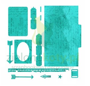 Wykrojnik Elizabeth Sidekick Essentials 33 Basepage 2 kartka notatnika