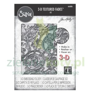 Folder do embbosingu Sizzix A5 Entangled Large ornamenty