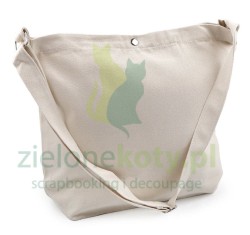 Torba bawełniana zapinana do ozdabiania 36x45 cm do malowania 