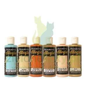 Farby akrylowe Stamperia Allegro Venice City of Art 60ml / 6szt 