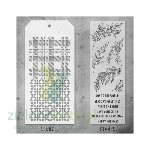 Tim_Holtz_Clear_Stamps_and_Stencil_Sketch_Greenery_Plaid_and_Nordic_thmm132_product_image.jpg