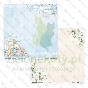Papier do scrapbookingu 30x30 ScrapAndMe Oh, Baby 11/12 