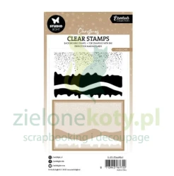 Stempel Studio Light Essentials Collection Landscape, śnieg zimowy widok