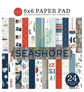 Zestaw papierów do scrapbookingu 15x15 Carta Bella Seashore