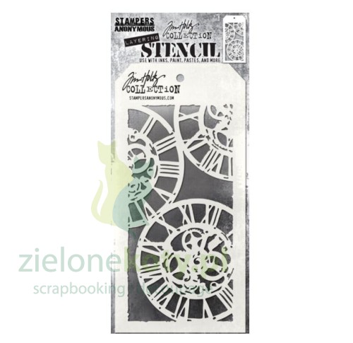 Szablon-maska-TimHoltz-Clockwork-zegary