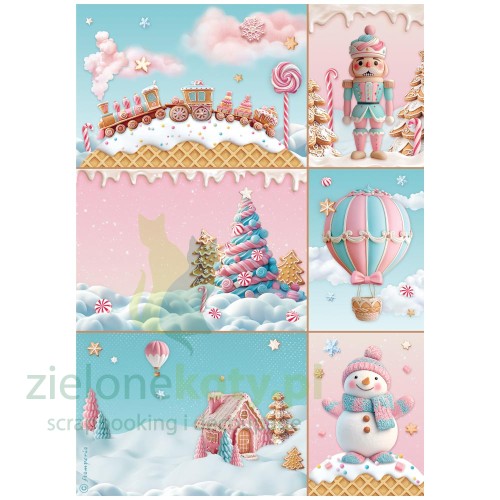 Papier-ryżowy-Stamperia-Candy-Christmas