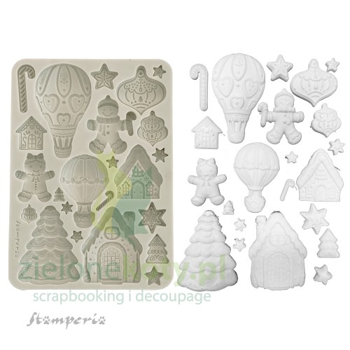 foremka-silikonowa-Stamperia-Candy-Christmas-Gingerbread