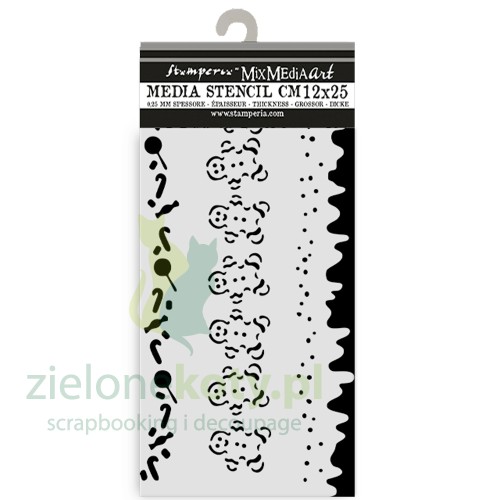 Szablon-Stamperia-Candy-Christmas-border