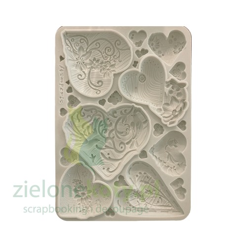 foremka-silikonowa-Stamperia-Alice-in-Christmas-serca