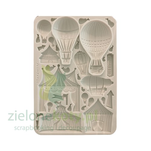 foremka-silikonowa-Stamperia-Alice-in-Christmas-cyrk