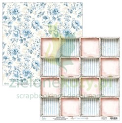 Papier do scrapbookingu 30x30 Mintay Cottage Heart 04