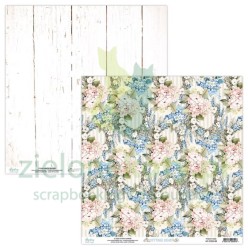 Papier do scrapbookingu 30x30 Mintay Cottage Heart 05