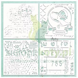 Wycinanka tekturka Mintay Chippies Decor Patterns 4