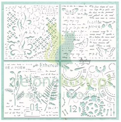 Wycinanka tekturka Mintay Chippies Decor Patterns 3