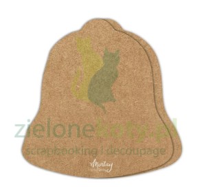 Baza na kartkę Mintay Dzwonek kraft