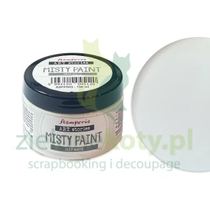 Farba Stamperia Art Stories MISTY PAINT 150 ml Deep White biała