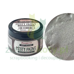 Farba Stamperia Art Stories MISTY PAINT 150 ml Antiquing Umber Metallic metaliczna brązowa