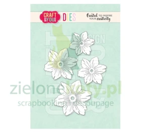 Wykrojnik Craft&You Design Sweet Flowers Słodkie kwiatki