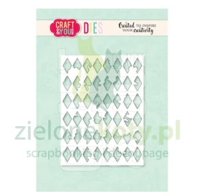 Wykrojnik Craft&You Design Rhombus Background tło romby