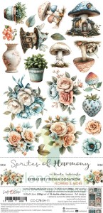 Zestaw dodatków Craft O'Clock Sprites of Harmony Flowers and more
