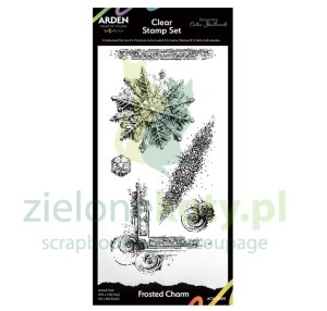 Stempel Arden Creative Studio Frosted Charm Śnieżynka, dekory