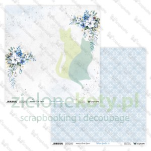 Papier do scrapbookingu 30x30 ScrapAndMe Winter Sparkle 05/06