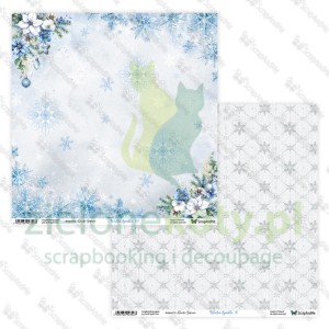 Papier do scrapbookingu 30x30 ScrapAndMe Winter Sparkle 09/10
