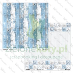 Papier do scrapbookingu 30x30 ScrapAndMe Winter Sparkle 11/12